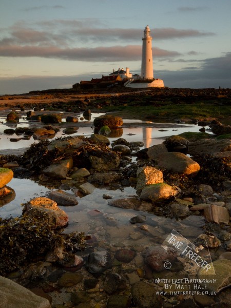 St Marys Lighthouse Sunrise Photo