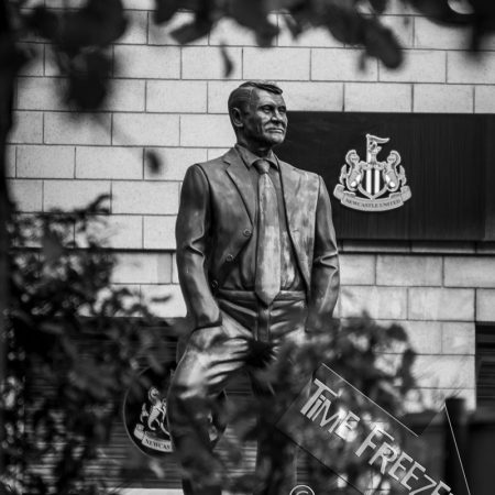 Bobby Robson statue at St James Park